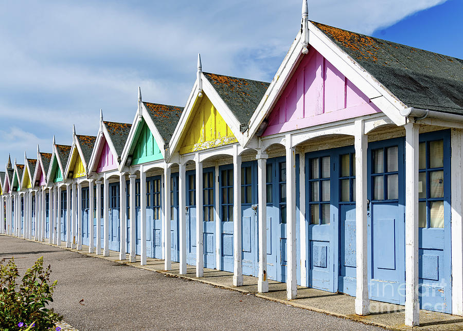 Beach Huts #2 Photograph by Colin Rayner