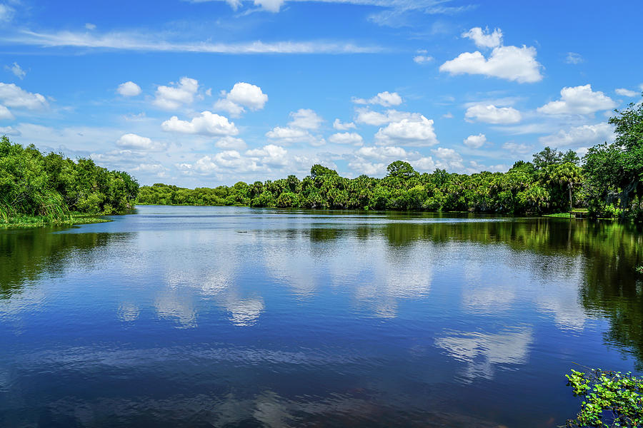Water Photograph - Beautiful Calm Waters by Ric Schafer Water Photograph - Beautiful Calm Waters by Ric Schafer