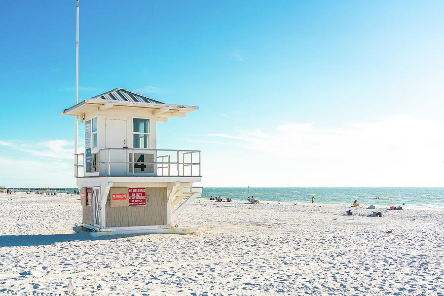 Beautiful Clearwater beach with white sand in Florida USA Photograph by Maria Kray Beautiful Clearwater beach with white sand in Florida USA Photograph by Maria Kray