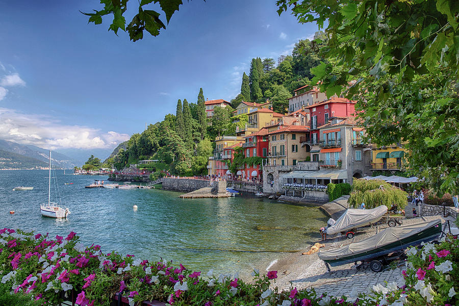 Beautiful Varenna Italy on Lake Como Photograph by Chris Mangum - Fine ...