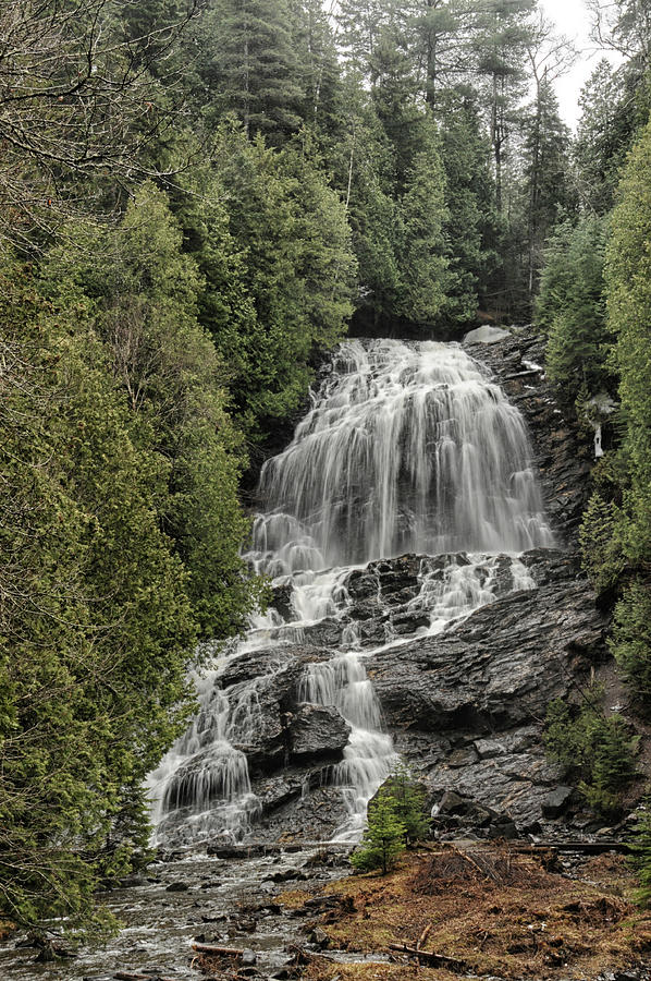 Nature Photograph - Beaver Brook Falls #3 by Mike Martin