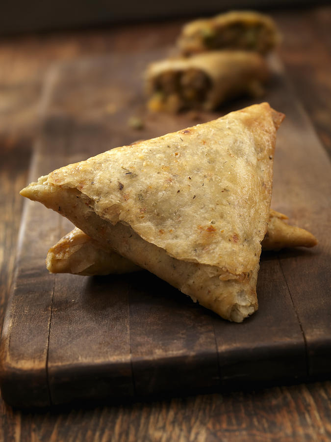 Beef  Samosa #2 Photograph by LauriPatterson