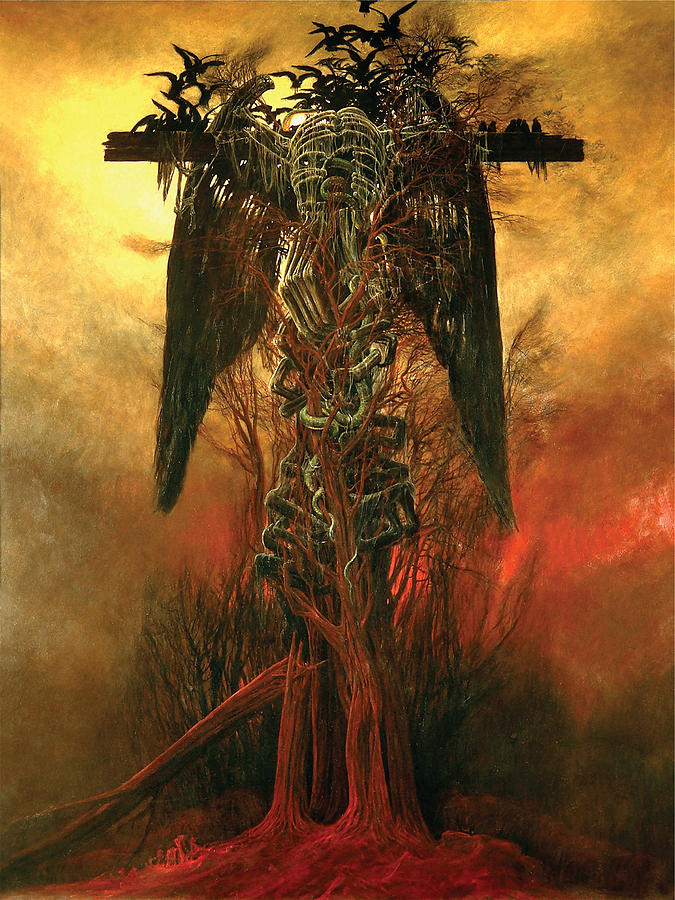 Beksinski Painting by Zdzislaw Beksinski - Fine Art America