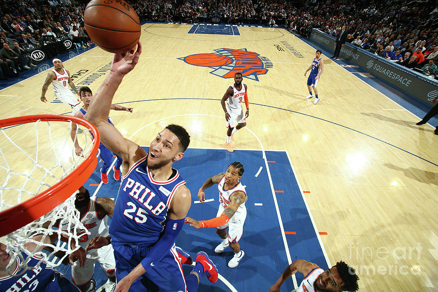 Ben Simmons Photograph by Nathaniel S. Butler