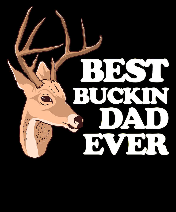 18x18 Multicolor Best Bucking Father Ever Gifts Best Buckin' Father Ever Camo Deer Hunters Gift Throw Pillow
