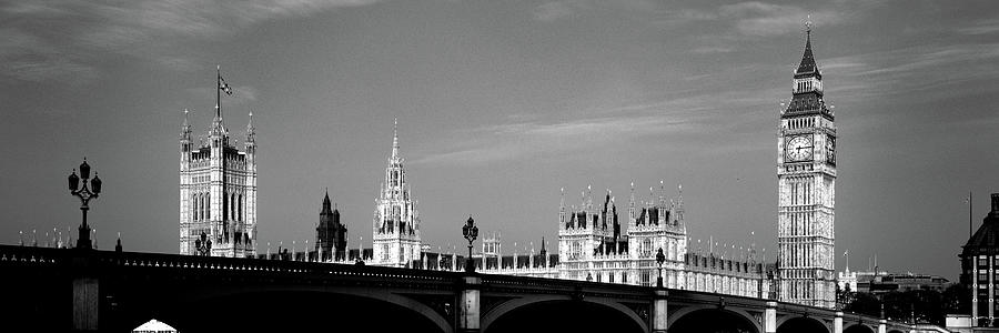 Big ben and the Houses of Parliament and the westminster bridge  #2 Photograph by Sonny Ryse