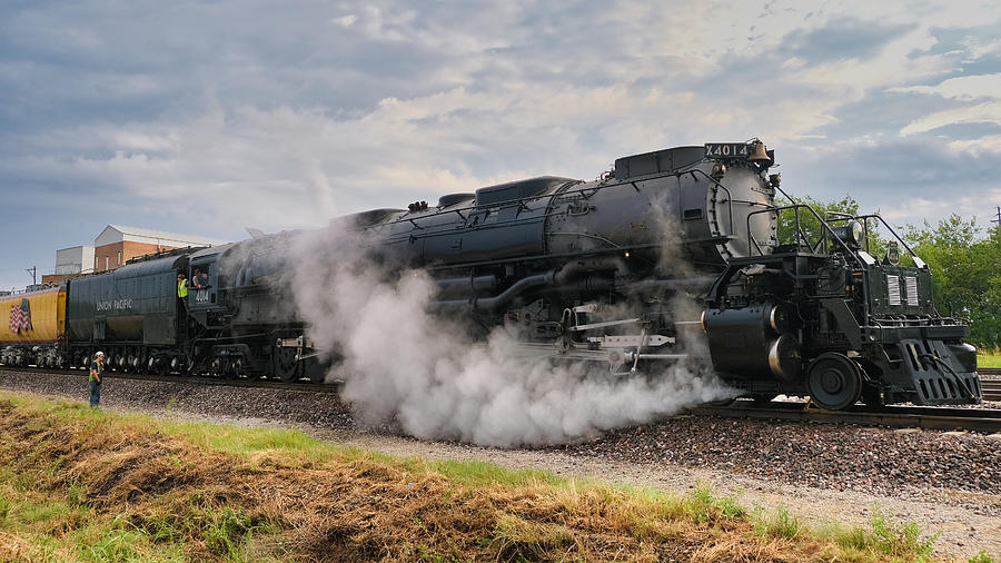 Big Boy #4014 Steam Locomotive Photograph by Robert Bellomy