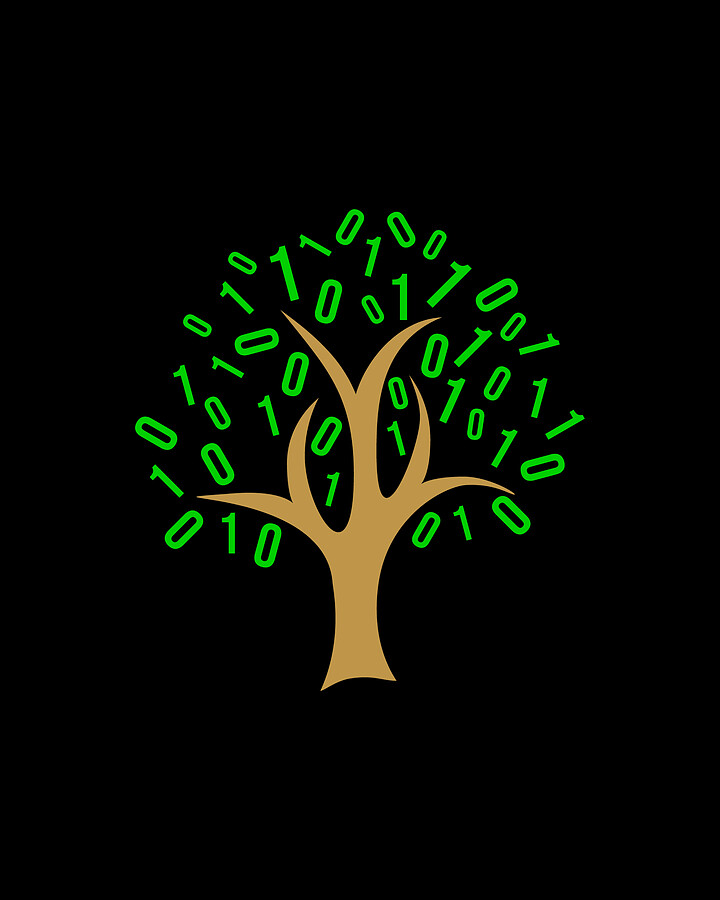 Binary Tree Digital Art by Manuel Schmucker - Fine Art America
