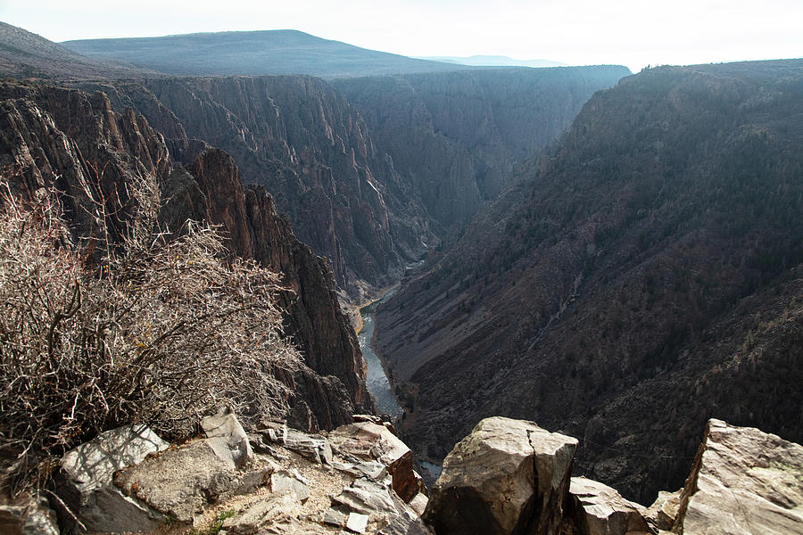Black Canyon at Gunnison National Park in Colorado #2 Photograph by Eldon McGraw