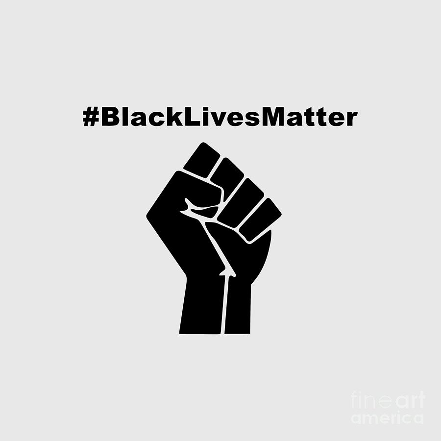 Black Lives Matter Drawing by Padma Lili - Pixels