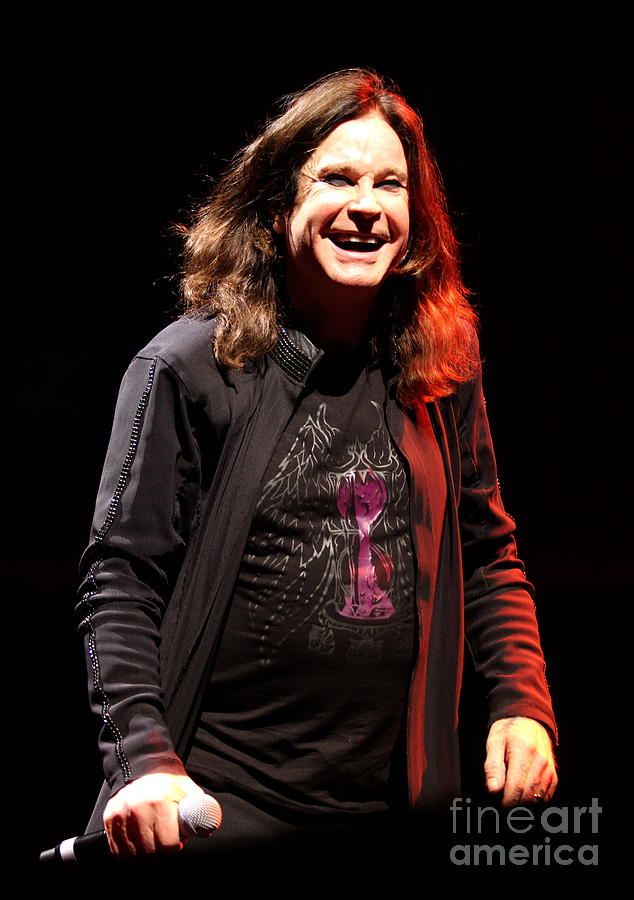 Black Sabbath - Ozzy Osbourne Photograph By Concert Photos - Fine Art ...