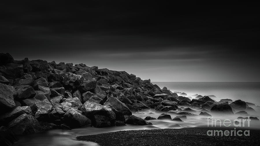Black Sand Beach #2 Photograph by Doug Sturgess