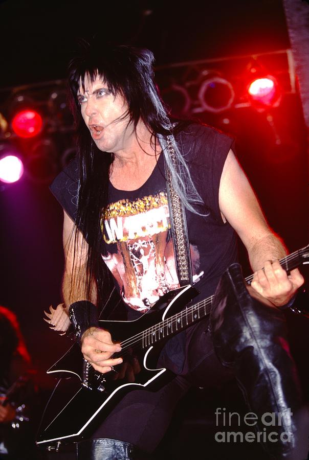 Guitarist Photograph - Blackie Lawless - W.A.S.P. #3 by Concert Photos