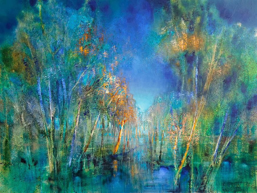 Blinded by the light__ #2 Painting by Annette Schmucker