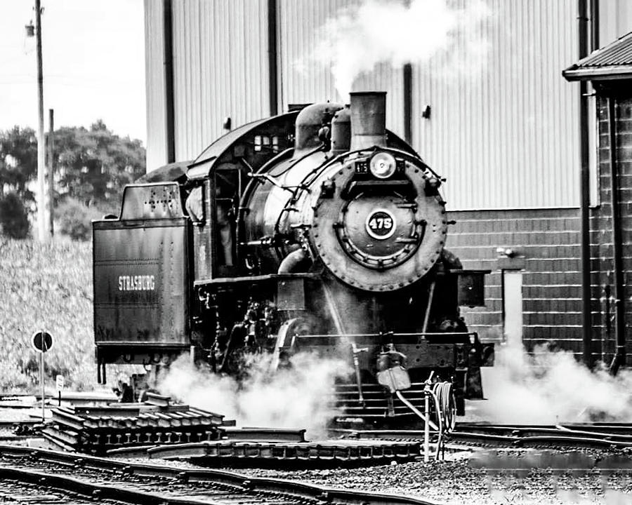 Blowing off Steam Photograph by William E Rogers - Fine Art America