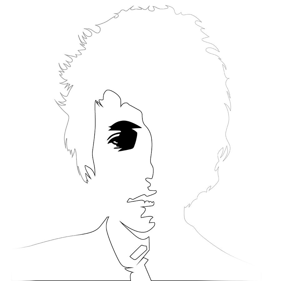 Bob Dylan #2 Digital Art by Naxart Studio