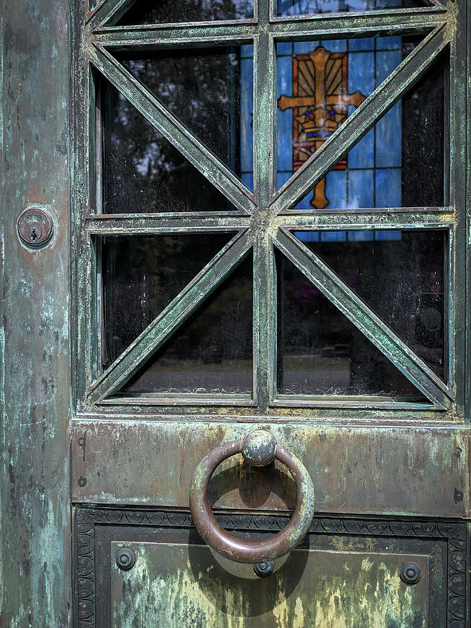 Bonaventure Crypt Door, Savannah, Georgia #1 Photograph by Dawna Moore Photography