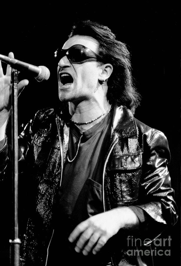 Bono - U2 Photograph by Concert Photos - Pixels