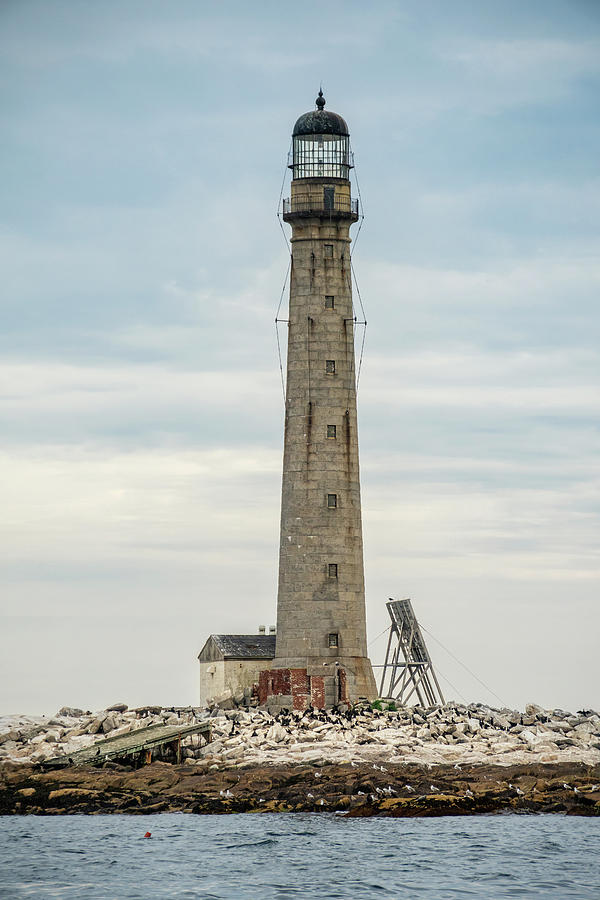 Boon Island Lighthouse, York, Maine #2 Photograph by Dawna Moore Photography
