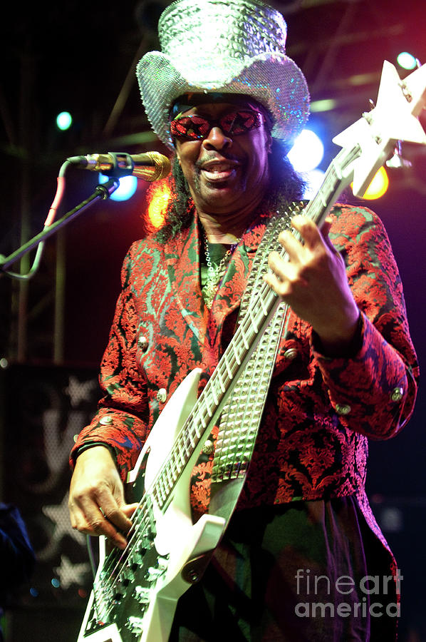 Bootsy Collins and The Funk University at Bonnaroo #2 Photograph by David Oppenheimer