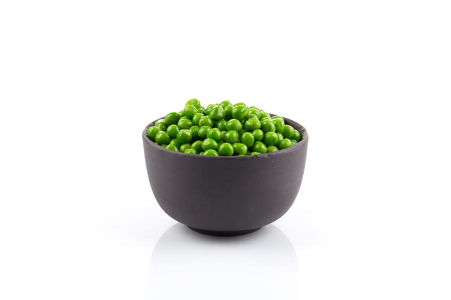 Bowl of green wet pea #2 Photograph by R.Tsubin