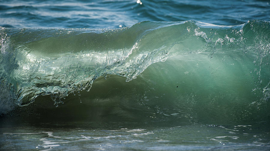 Breaking Ocean Waves #2 Photograph by Mike Fusaro