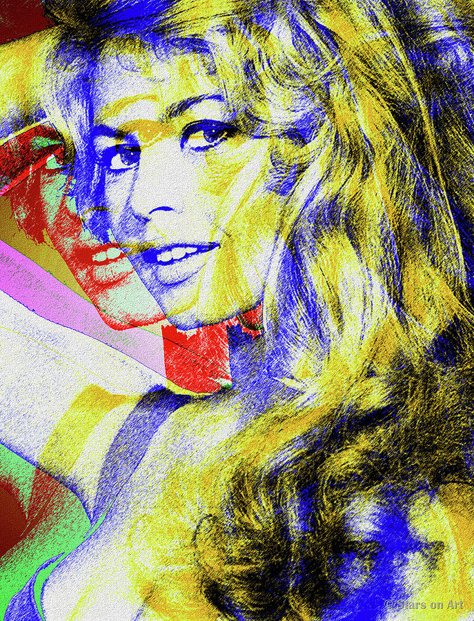 Brigitte Bardot #2 Digital Art by Movie World Posters