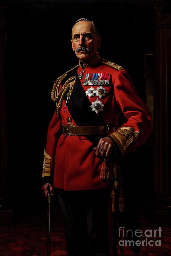 British Military Officer $5 Digital Art by Fine Art Attic - Fine Art ...