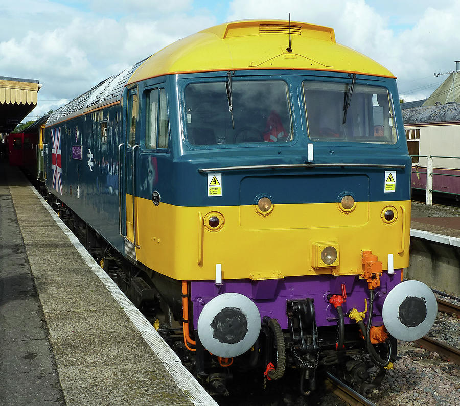British Rail Class 47 47580 County of Essex Locomotive #2 Photograph by Gordon James