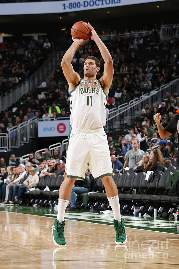 Brook Lopez Photograph by Gary Dineen