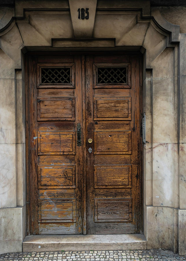 Brown Door Photograph by William Dougherty