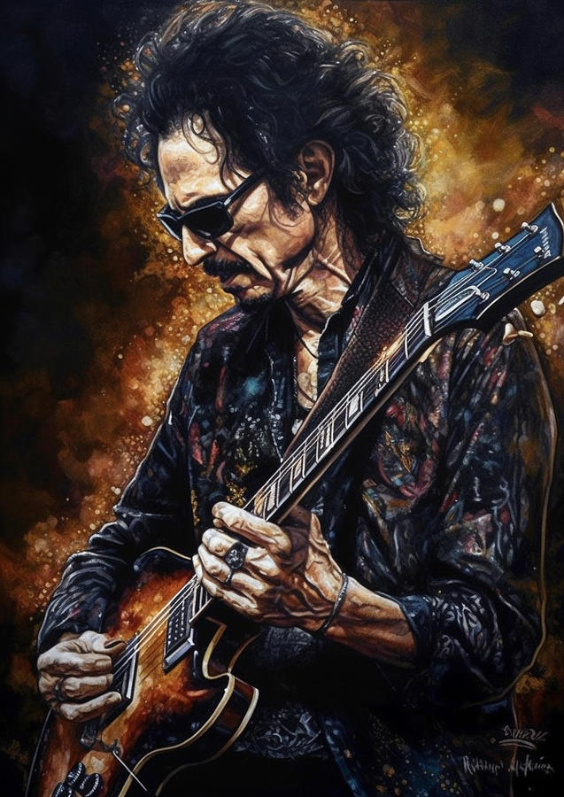 Bruce Kulick #2 Digital Art by Dieu Vuong Kha - Fine Art America