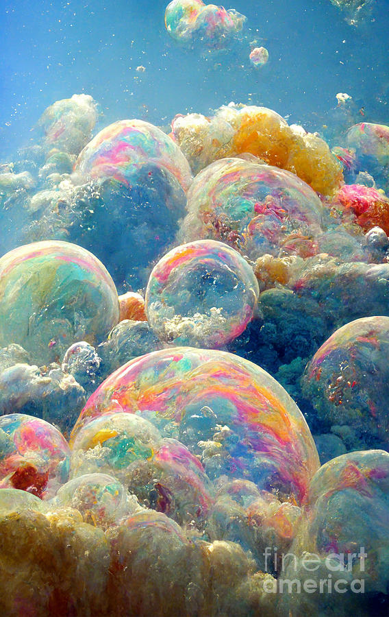 Bubble World Digital Art