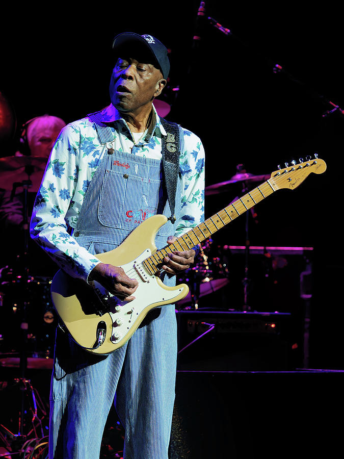 Buddy Guy in Concert #3 Photograph by Ron Dubin