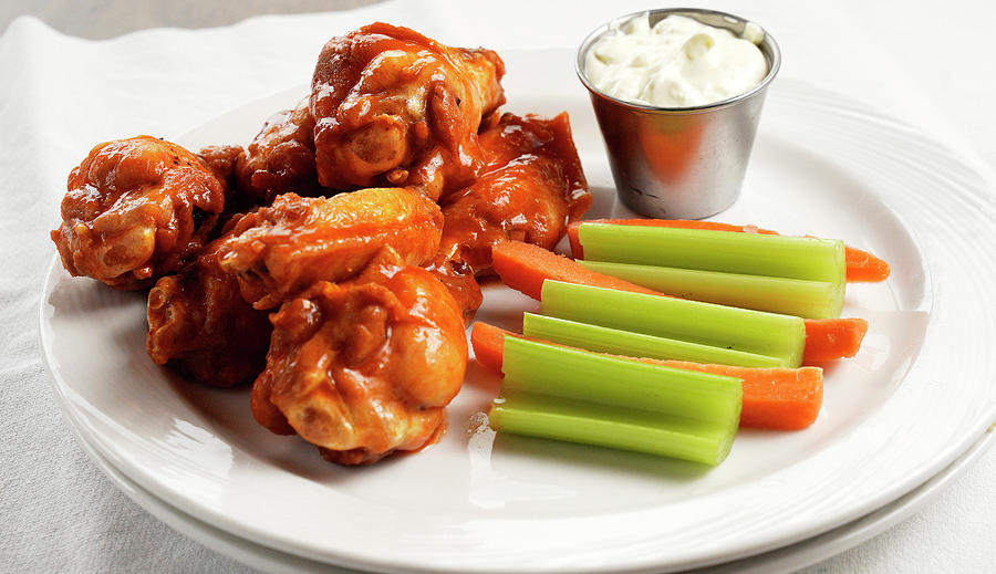 Buffalo Chicken Wings #2 Photograph by Rick Wilking