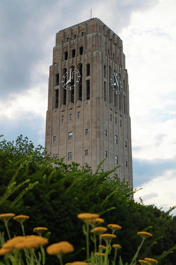 Burton Tower at the University of Michigan #2 Photograph by Eldon McGraw