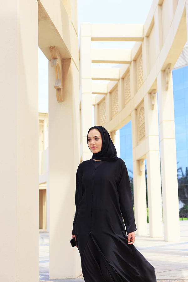 Businesswoman in Dubai #2 Photograph by Valentinrussanov