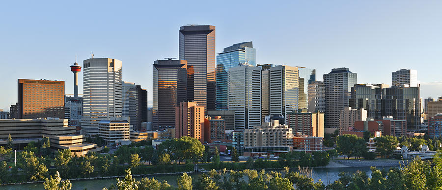 Calgary Skyline #2 Photograph by S. Greg Panosian