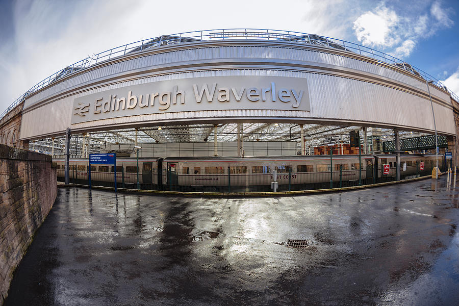 Calton Road Entrance To Waverley Train Station, Edinburgh #2 Photograph by Theasis
