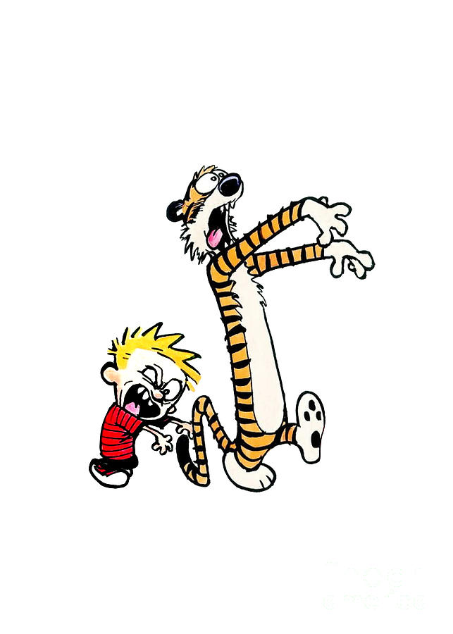 Calvin and Hobbes Digital Art by Dalez Norton - Fine Art America