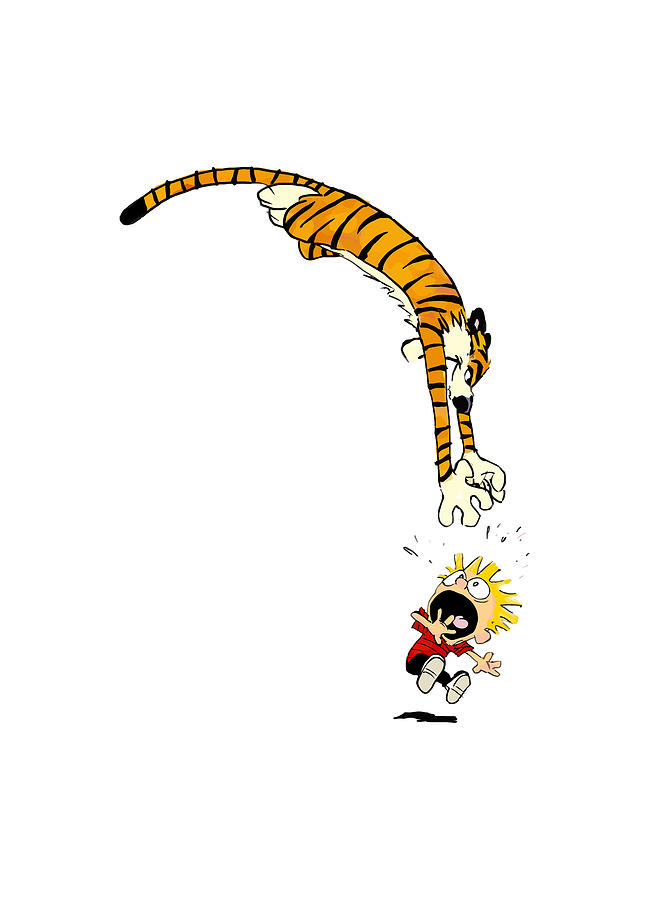 Calvin And Hobbes Digital Art by Marvin E Green - Fine Art America