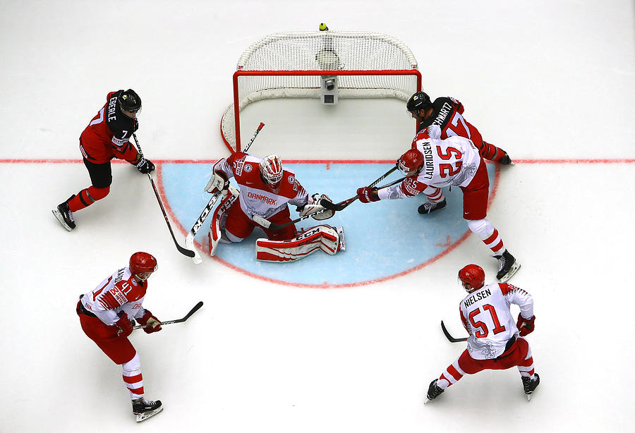 Canada v Denmark - 2018 IIHF Ice Hockey World Championship #2 Photograph by Martin Rose