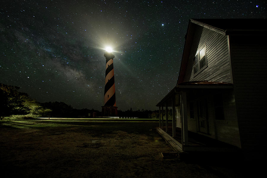 Sky Photograph - Cape Hatteras Lighthouse #2 by Pete Federico Sky Photograph - Cape Hatteras Lighthouse #2 by Pete Federico