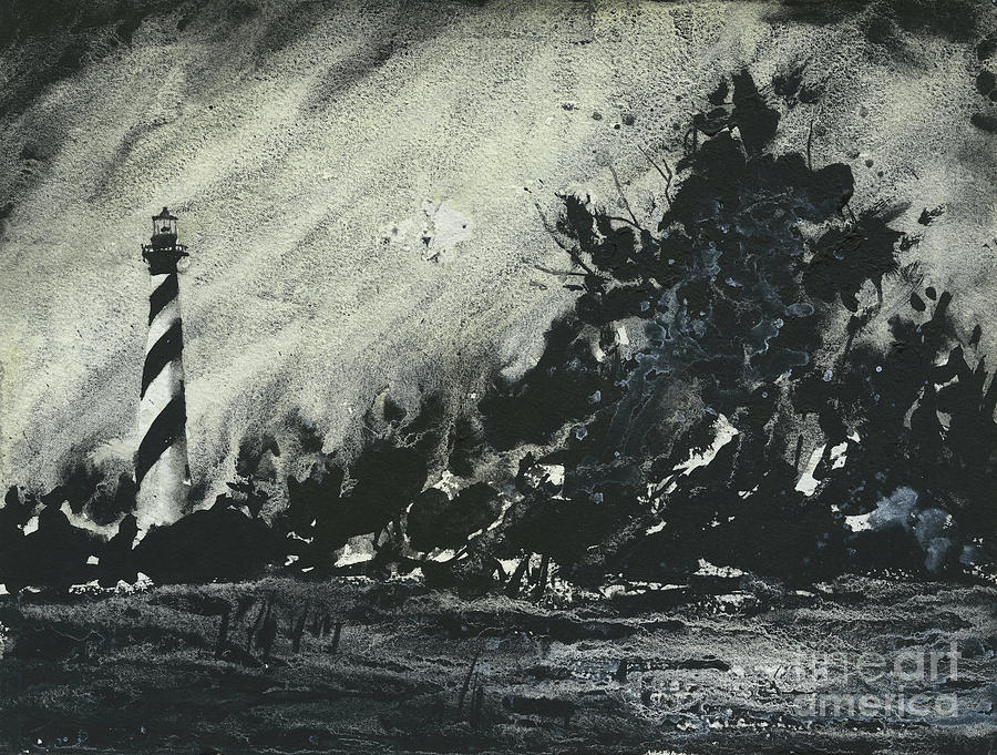 Cape Hatteras Lighthouse #2 Painting by Ryan Fox