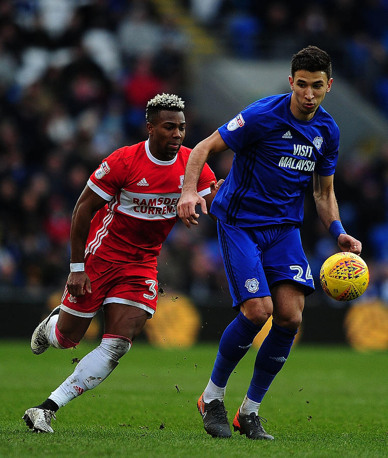 Cardiff City v Middlesbrough - Sky Bet Championship #2 Photograph by Harry Trump