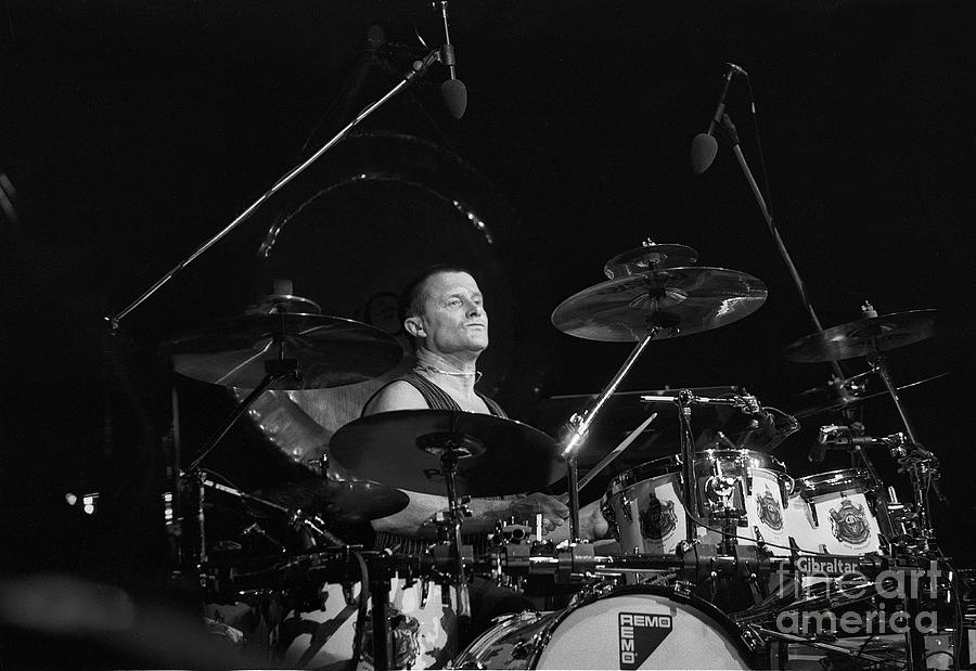 Carl Palmer Emerson, Lake and Palmer Photograph by Concert Photos