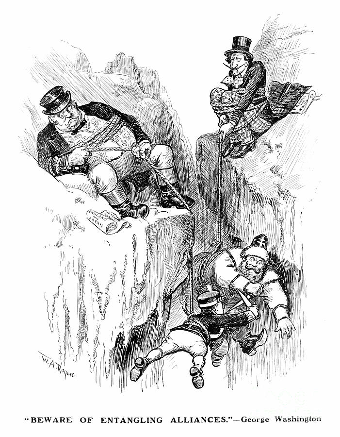 Cartoon - Russo-japanese War #2 Drawing by William Allen Rogers