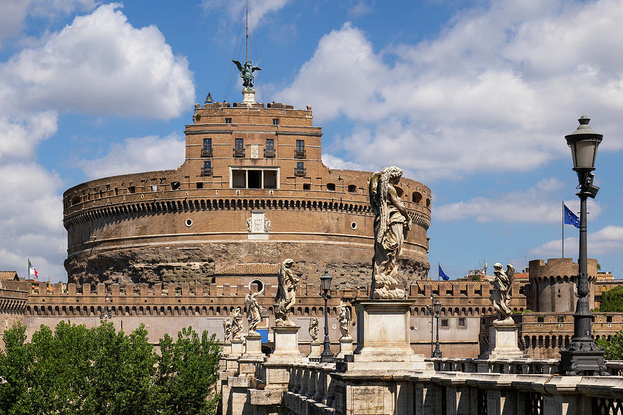 Castle of the Holy Angel in Rome #2 Photograph by Artur Bogacki
