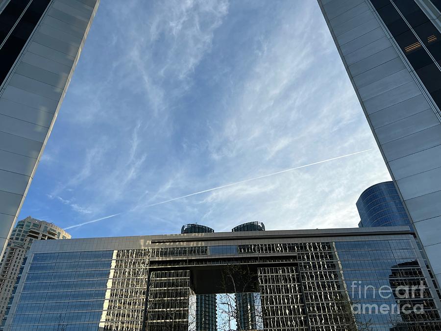Century City Sky Line Los Angeles California 2023 #2 Photograph by John Shiron