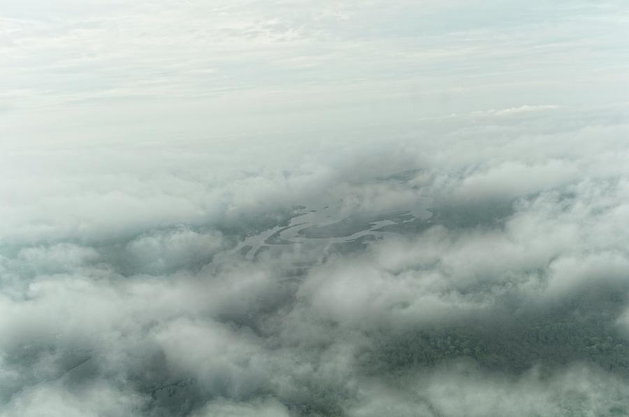 Cessna flight across Gulf Coast #2 Photograph by Maggy Marsh